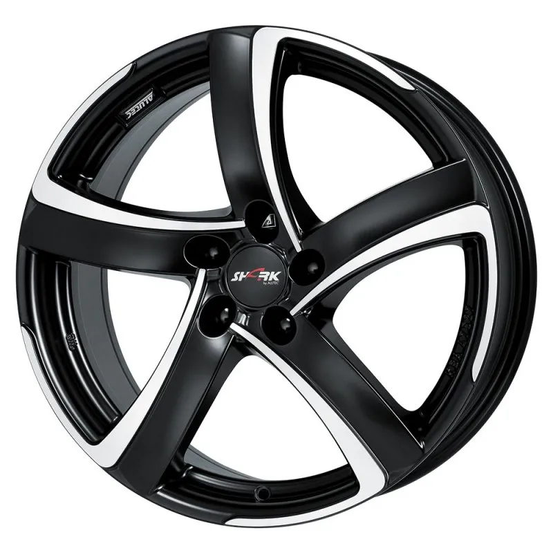 Janta aliaj ALUTEC SHARK RACING SCHWARZ FRONTPOLIERT 6X16 4X108 ET25 65.1 Janta aliaj ALUTEC SHARK RACING SCHWARZ FRONTPOLIERT 6X16 4X108 ET25 65.1