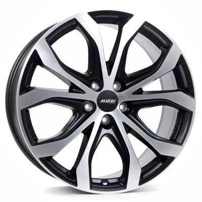 Janta aliaj ALUTEC W10-X RACING SCHWARZ FRONTPOLIERT 8.5X19 5X130 ET55 71.5