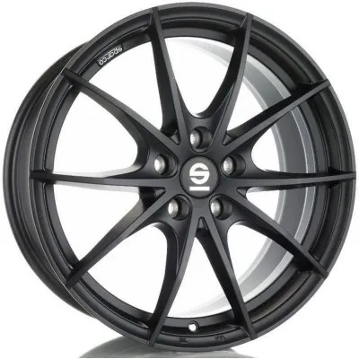 SPARCO TROFEO 5 MATT BLACK 8JxR18 PCD5x112 ET50 CB73