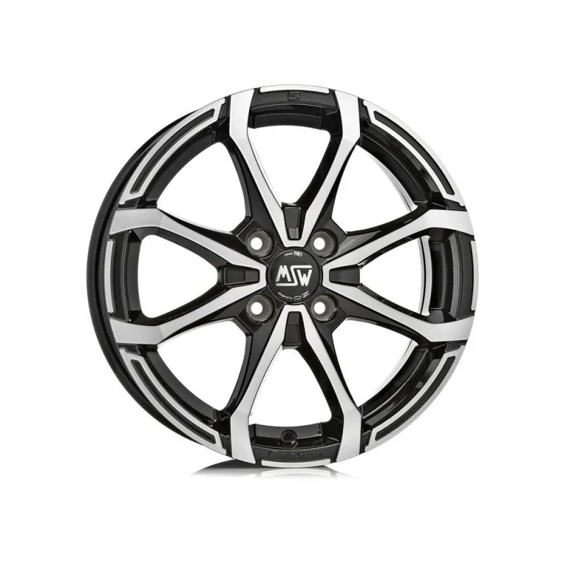 MSW X4 GLOSS BLACK FULL POLISHED 7JxR16 PCD4x100 ET37 CB60.1 MSW X4 GLOSS BLACK FULL POLISHED 7JxR16 PCD4x100 ET37 CB60.1