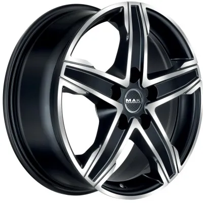 Janta aliaj MAK KING5 ICE BLACK 7X16 5X108 ET46 65.1