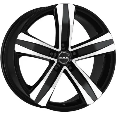 Janta aliaj MAK STONE5 BLACK MIRROR 7.5X18 5X130 ET43 84.1