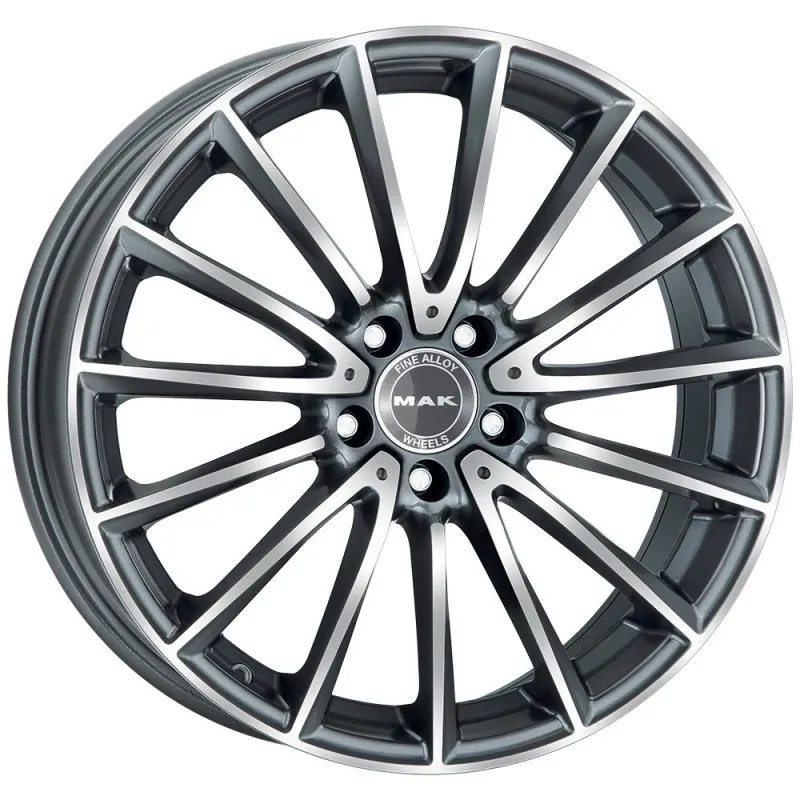 Janta aliaj MAK KOMET GUN MET-MIRROR FACE 9X19 5X112 ET30 66.6
