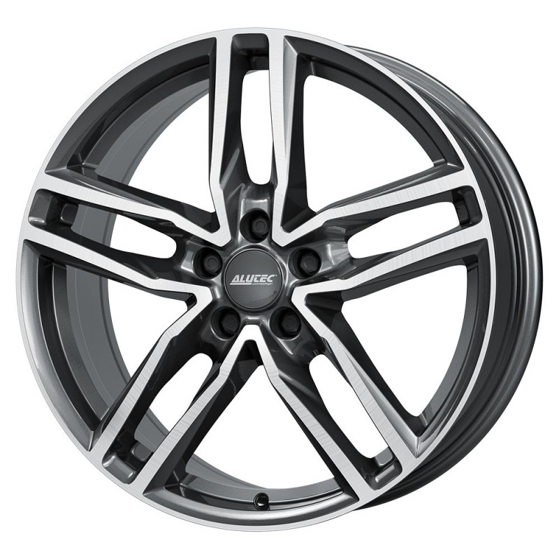 Janta aliaj ALUTEC IKENU GRAPHIT FRONTPOLIERT 6.5X17 4X100 ET38 63.3