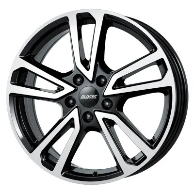 Janta aliaj ALUTEC TORMENTA DIAMANT-SCHWARZ-FRONTPOLIERT 7X17 5X114.3 ET48.5 67.1