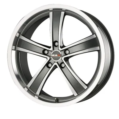 Janta aliaj MAK CHRONO MIRROR GUN MET-MIRROR FACE 8.5X19 5X120 ET35 72.6