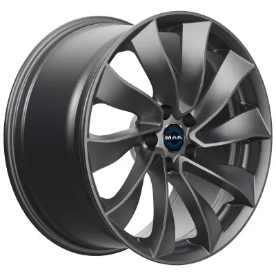 Janta aliaj MAK SOLAR GLOSS GUN METALLIC 8.5X18 5X114.3 ET40 64.1