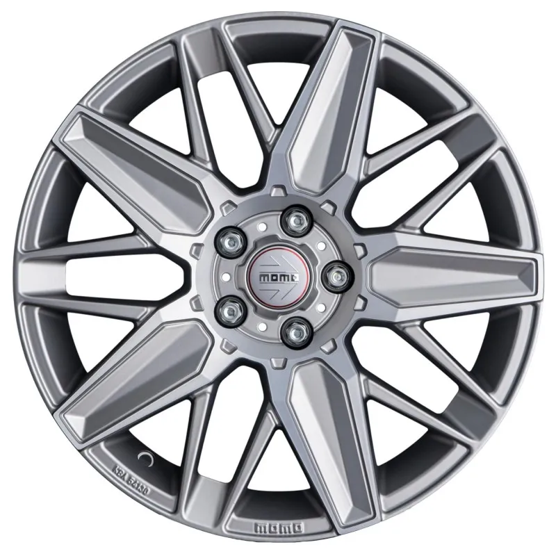 Janta aliaj MOMO Evoluzione Matt Titan Silver Polished 8X18 5X112 ET35 79.6 Janta aliaj MOMO Evoluzione Matt Titan Silver Polished 8X18 5X112 ET35 79.6