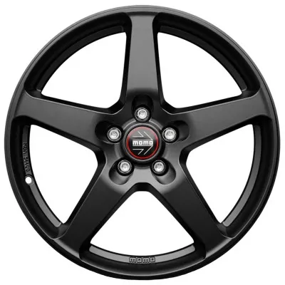 Janta aliaj MOMO Five Matt Black 7X17 5X108 ET40 72.3
