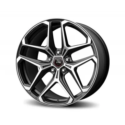Janta aliaj MOMO RF-04 MATT BLACK POLISHED 9X20 5X112 ET40 66.6