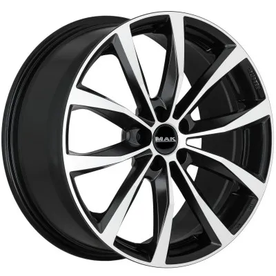 Janta aliaj MAK WOLF BLACK MIRROR 7X18 5X110 ET41 65.1