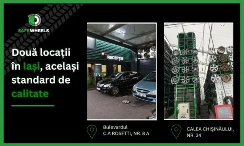 Două locații în Iași, același standard de calitate