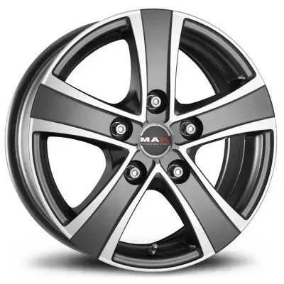 Janta aliaj MAK VAN 5 ICE TITAN 6.5X15 5X120 ET35 67.1