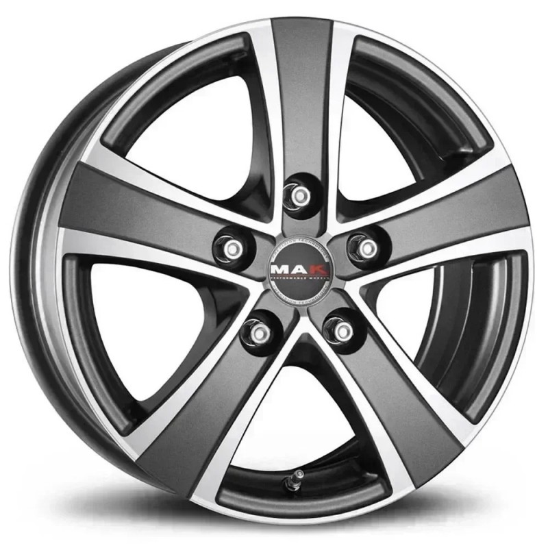 Janta aliaj MAK VAN 5 ICE TITAN 6.5X15 5X120 ET35 67.1 Janta aliaj MAK VAN 5 ICE TITAN 6.5X15 5X120 ET35 67.1