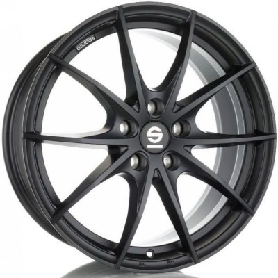 SPARCO TROFEO 5 MATT BLACK 8JxR18 PCD5x112 ET50 CB73