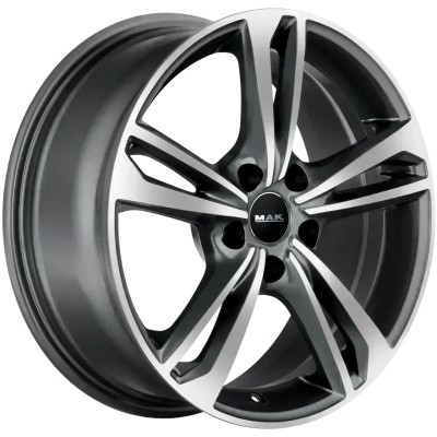 Janta aliaj MAK EMBLEMA GUN MET-MIRROR FACE 6.5X16 4X108 ET40 63.4
