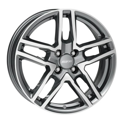 Janta aliaj ALUTEC IKENU GRAPHITE FRONTPOLIERT 7.5X17 5X112 ET29 66.6