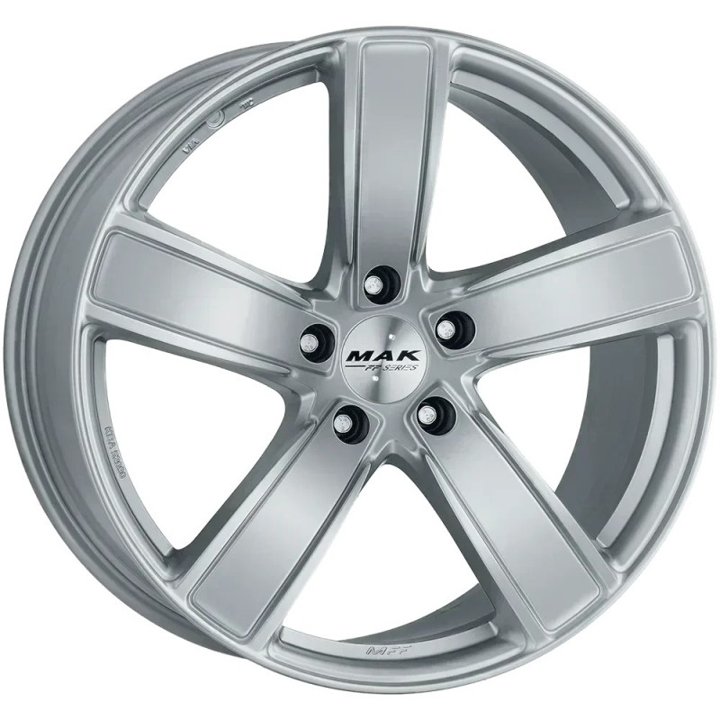 Janta aliaj MAK TURISMO-D-FF SILVER 11.5X20 5X130 ET68 71.6 Janta aliaj MAK TURISMO-D-FF SILVER 11.5X20 5X130 ET68 71.6