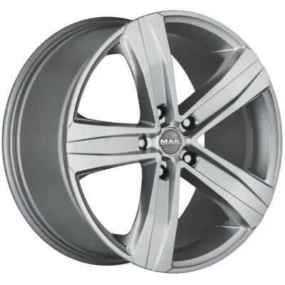 Janta aliaj MAK STONE 5 3 SILVER 6.5X15 5X160 ET52 65.1