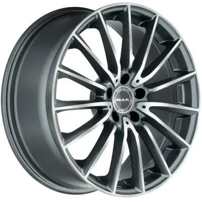 Janta aliaj MAK KOMET GUN MET-MIRROR FACE 7.5X17 5X112 ET45 66.6