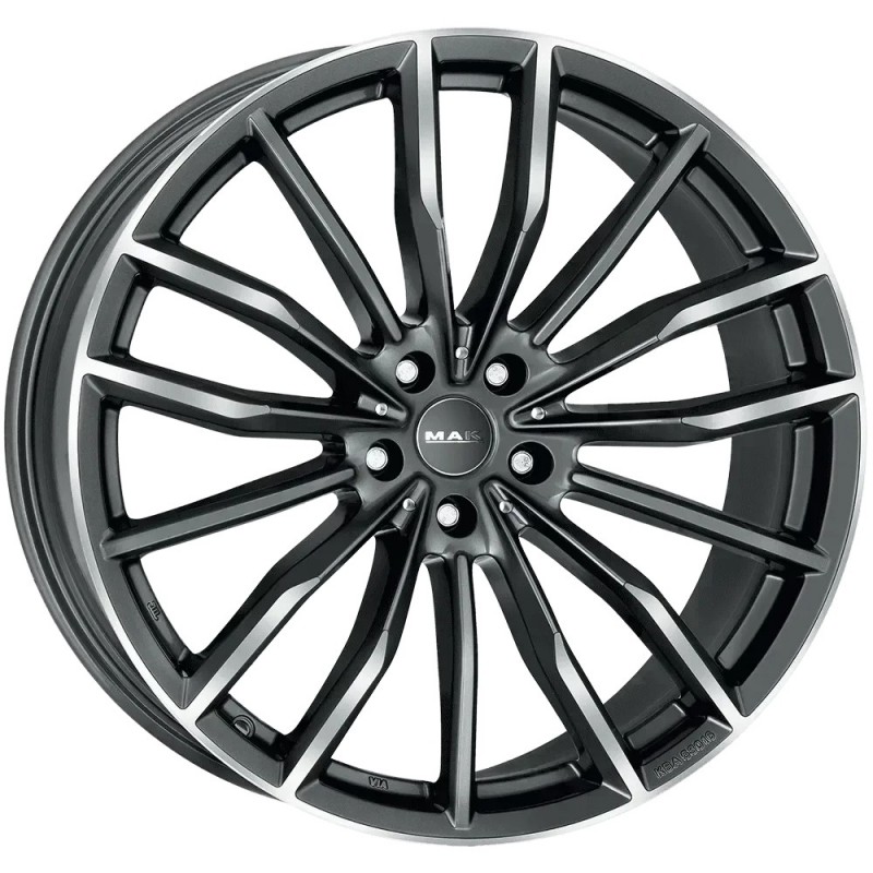 Janta aliaj MAK RAPP-D GUN MET-MIRROR FACE 10.5X20 5X112 ET40 66.6 Janta aliaj MAK RAPP-D GUN MET-MIRROR FACE 10.5X20 5X112 ET40 66.6