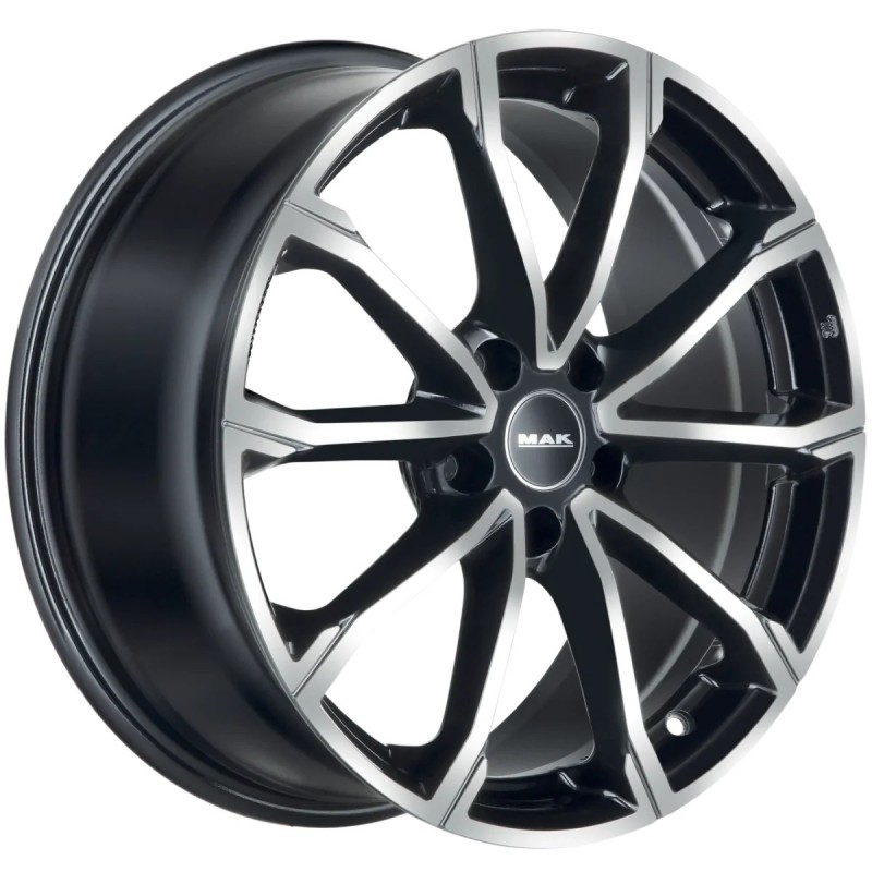 Janta aliaj MAK DAVINCI BLACK MIRROR 7X18 5X112 ET43 57.1