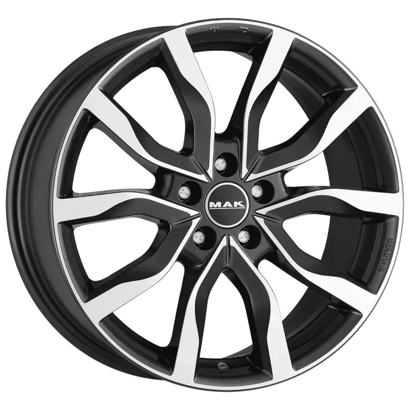 Janta aliaj MAK HIGHLANDS GUN MET-MIRROR FACE 8.5X20 5X120 ET53 72.6 Janta aliaj MAK HIGHLANDS GUN MET-MIRROR FACE 8.5X20 5X120 ET53 72.6