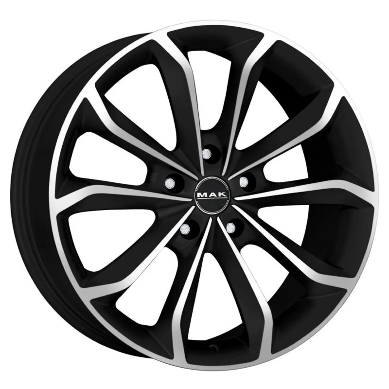 Janta aliaj MAK XENON ICE BLACK 8X18 5X127 ET40 71.6 Janta aliaj MAK XENON ICE BLACK 8X18 5X127 ET40 71.6