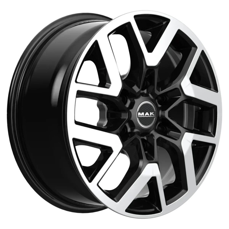Janta aliaj MAK GRAVEL BLACK MIRROR 6.5X16 6X139.7 ET20 106.1 Janta aliaj MAK GRAVEL BLACK MIRROR 6.5X16 6X139.7 ET20 106.1