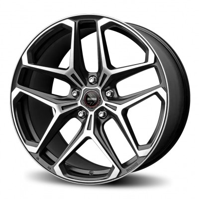 Janta aliaj MOMO RF-04 MATT BLACK POLISHED 9X20 5X112 ET40 66.6 Janta aliaj MOMO RF-04 MATT BLACK POLISHED 9X20 5X112 ET40 66.6