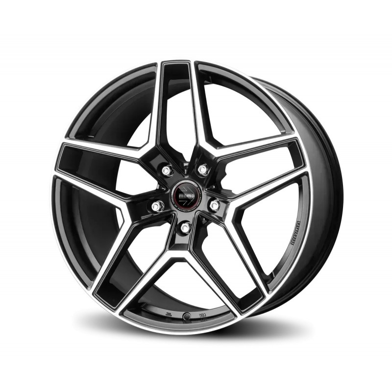 Janta aliaj MOMO RF-06 MATT BLACK POLISHED 8.5X20 5X112 ET30 66.6