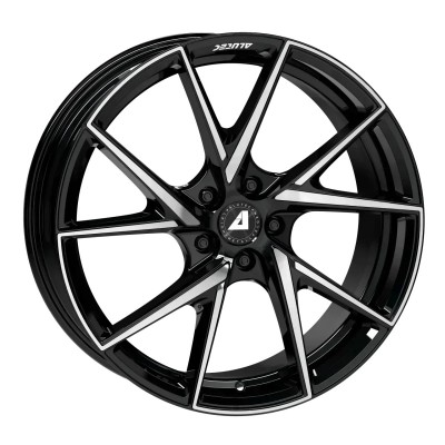 Janta aliaj ALUTEC ADX.01 DIAMANT-SCHWARZ-FRONTPOLIERT 7X17 4X108 ET18 65.1