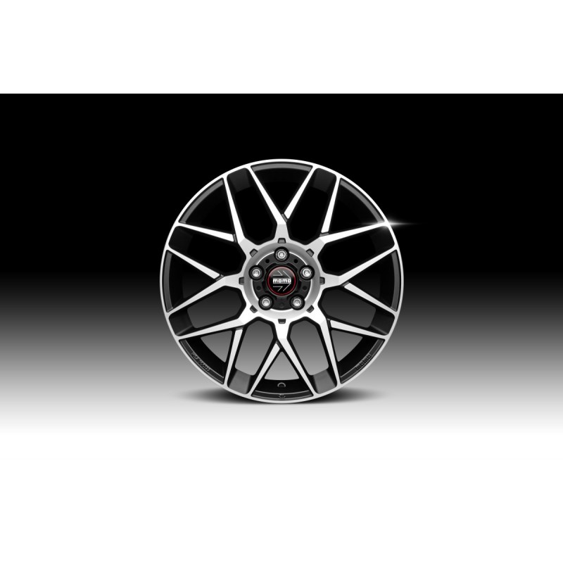 Janta aliaj MOMO REVENGE EVO 2.0 MATT BLACK POLISHED 8.5X19 5X114.3 ET45 72.3 Janta aliaj MOMO REVENGE EVO 2.0 MATT BLACK POLISHED 8.5X19 5X114.3 ET45 72.3
