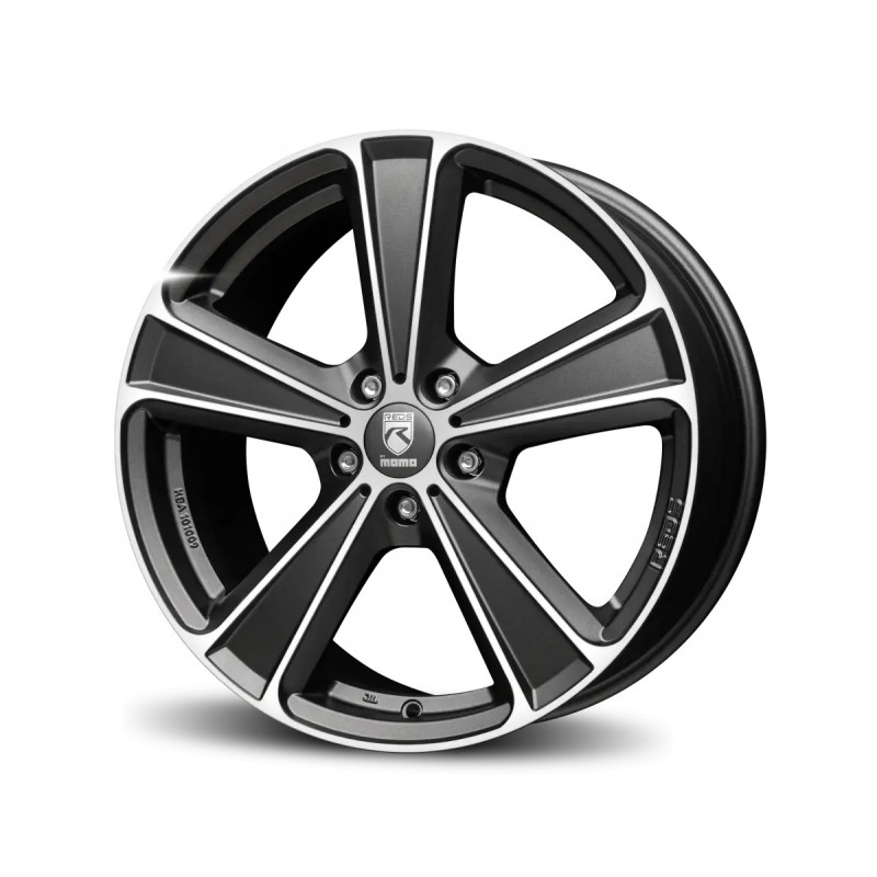 Janta aliaj MOMO Shot! MATT ANTHRACITE POLISHED 8X18 5X114.3 ET35 72.3