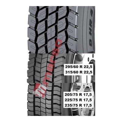 295/80 R22.5 D HR 4