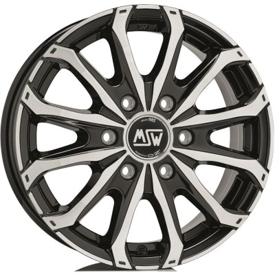 Janta aliaj MSW 48 VAN 6 HOLES GBFP 6.5x16 6x125 ET68 74.1
