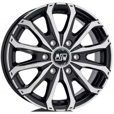 Janta aliaj MSW 48 VAN 6 HOLES GBFP 6.5x16 6x120 ET50 74.6