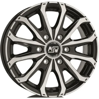 Janta aliaj MSW 48 VAN 6 HOLES BFP 6.5x16 6x130 ET62 84,10