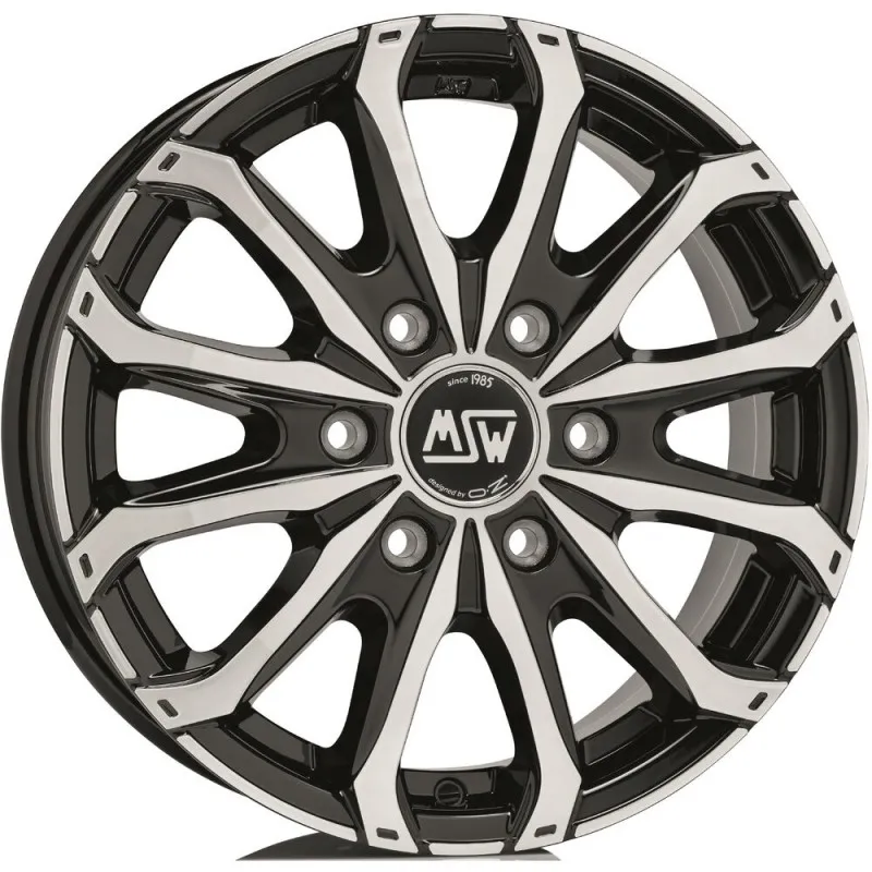 Janta aliaj MSW 48 VAN 6 HOLES BFP 6.5x16 6x130 ET62 84,10
