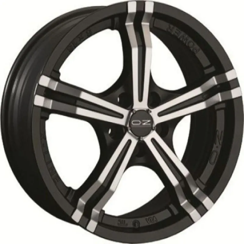 8x17 POWER MATT BLACK DC 5X112 ET48