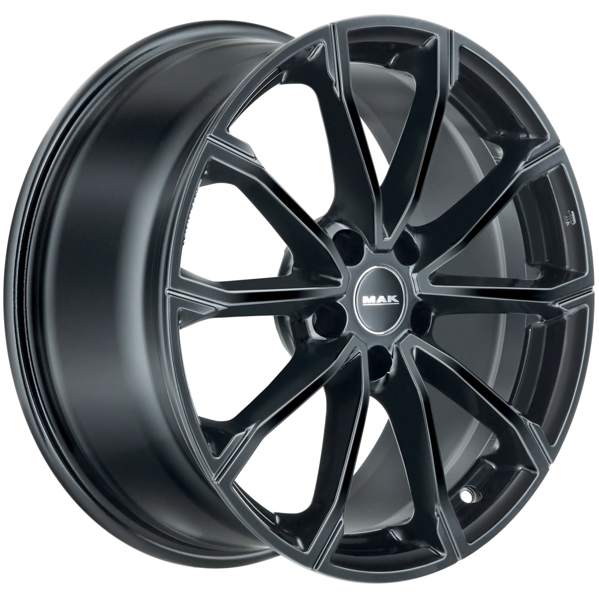 Janta aliaj MAK DAVINCI GLOSS BLACK 7.5X17 5X108 ET44 65.1