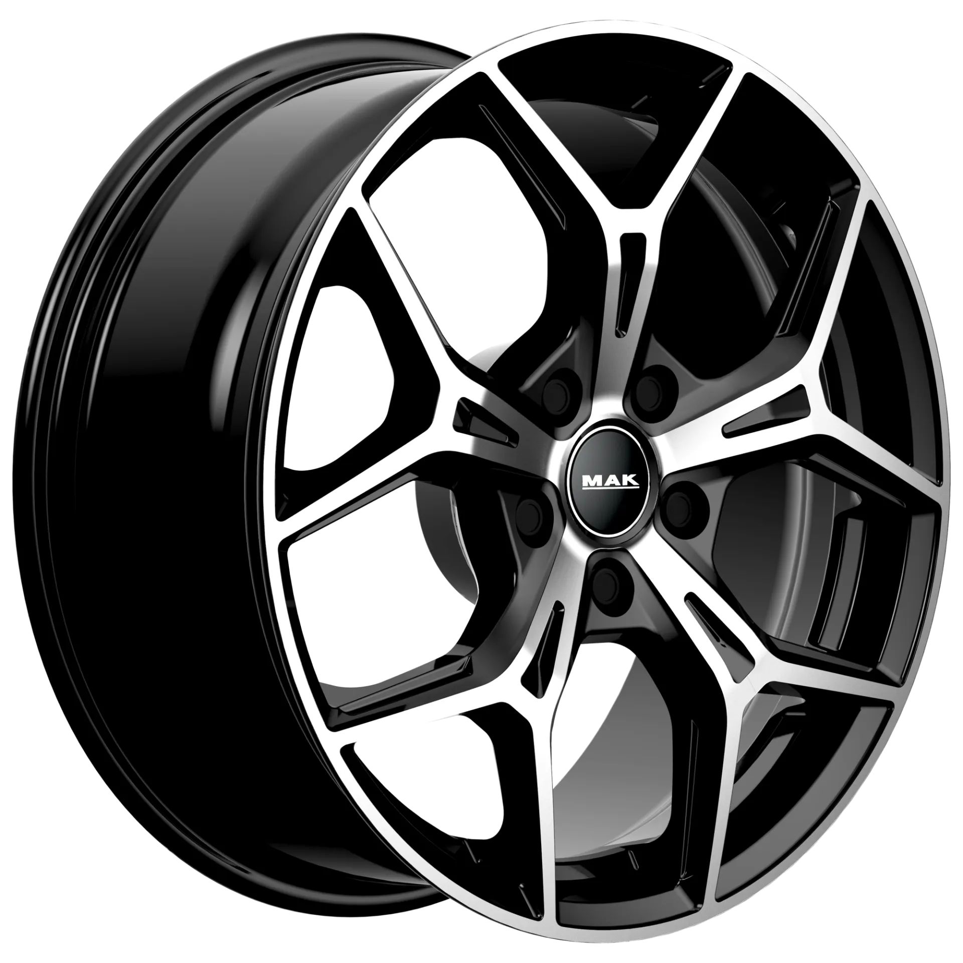 Janta aliaj MAK EPICA BLACK MIRROR 7X17 5X114.3 ET51 67.1