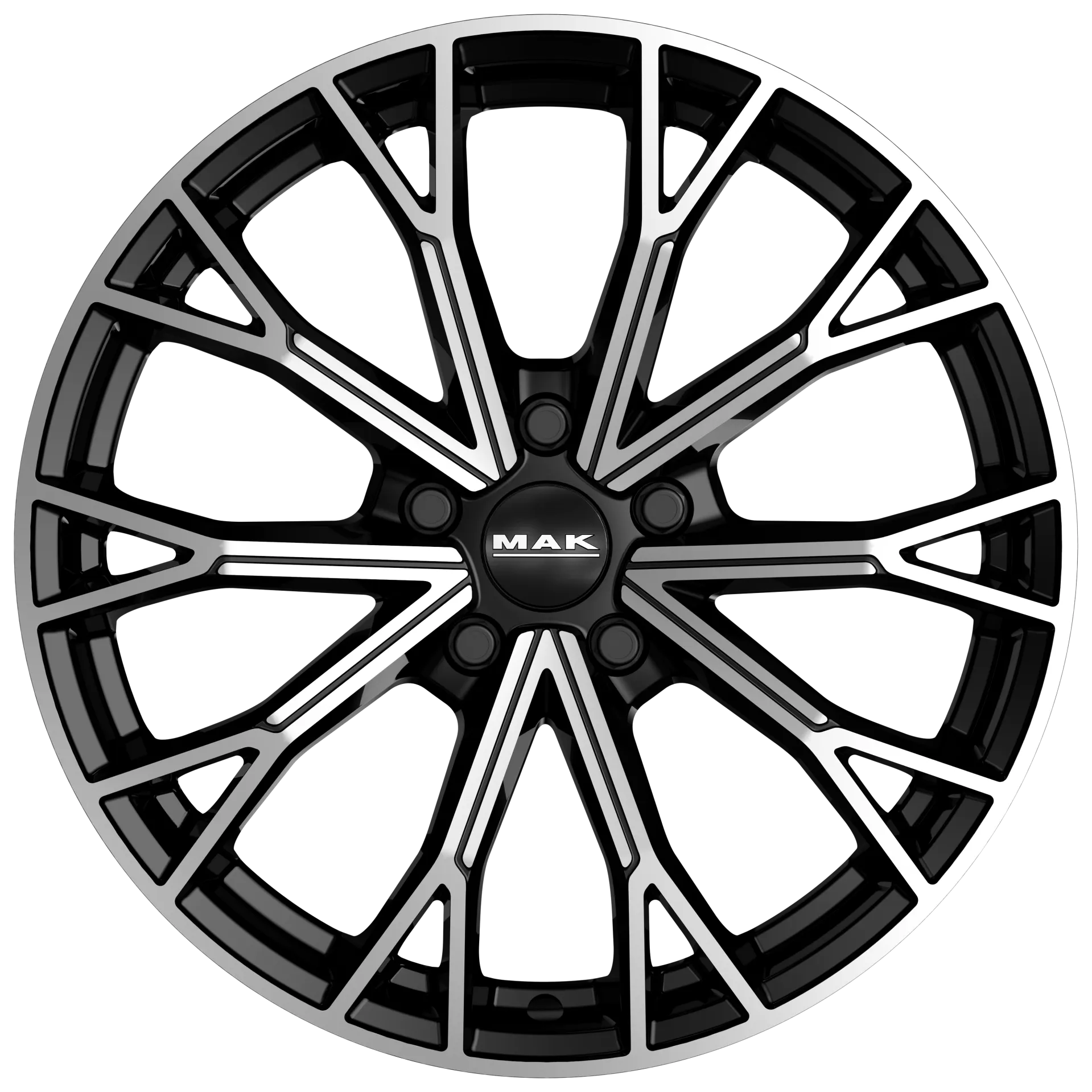 Janta aliaj MAK ASPHALT BLACK MIRROR 7.5X18 5X112 ET40 57.1