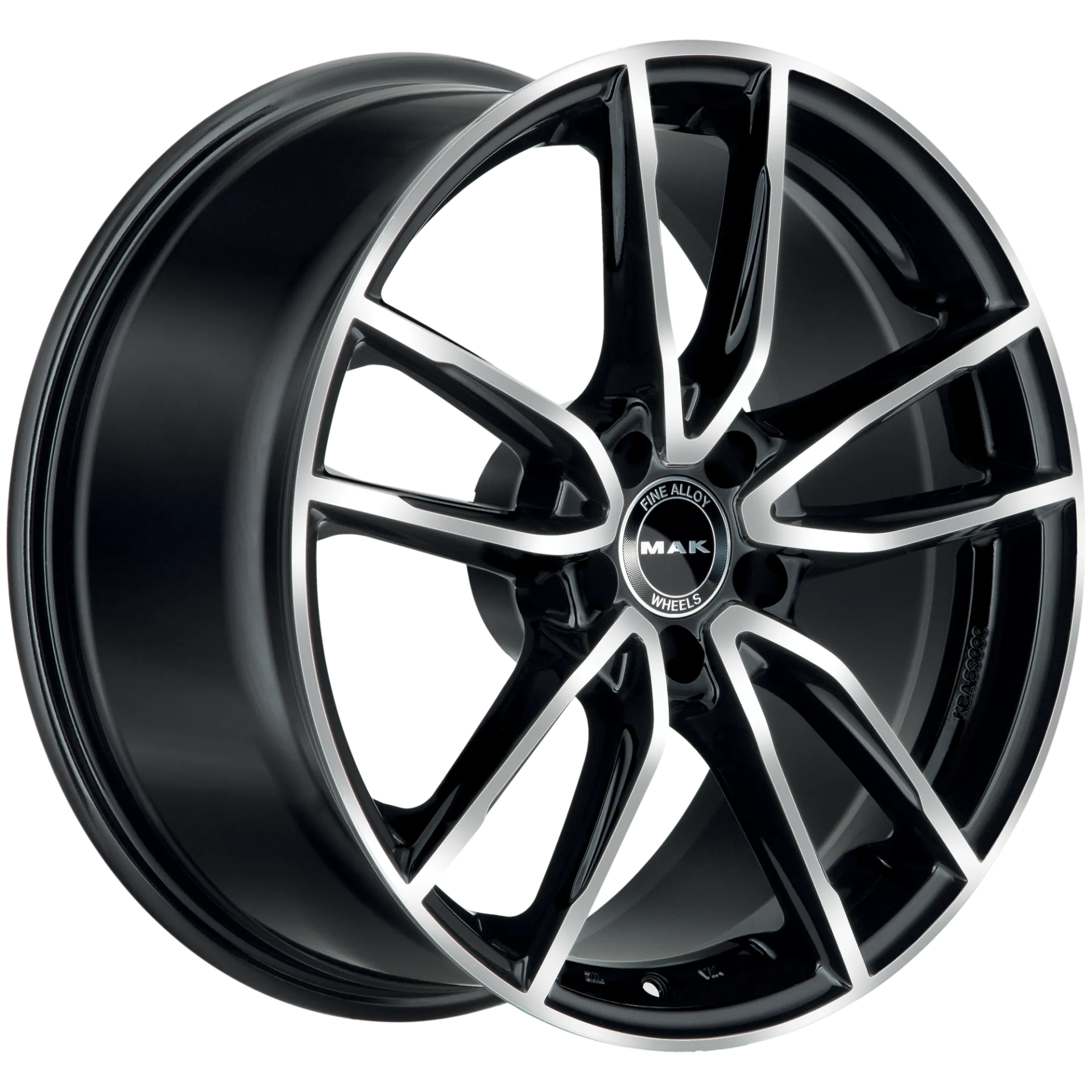 Janta aliaj MAK EVO BLACK MIRROR 8X18 5X112 ET33 66.6
