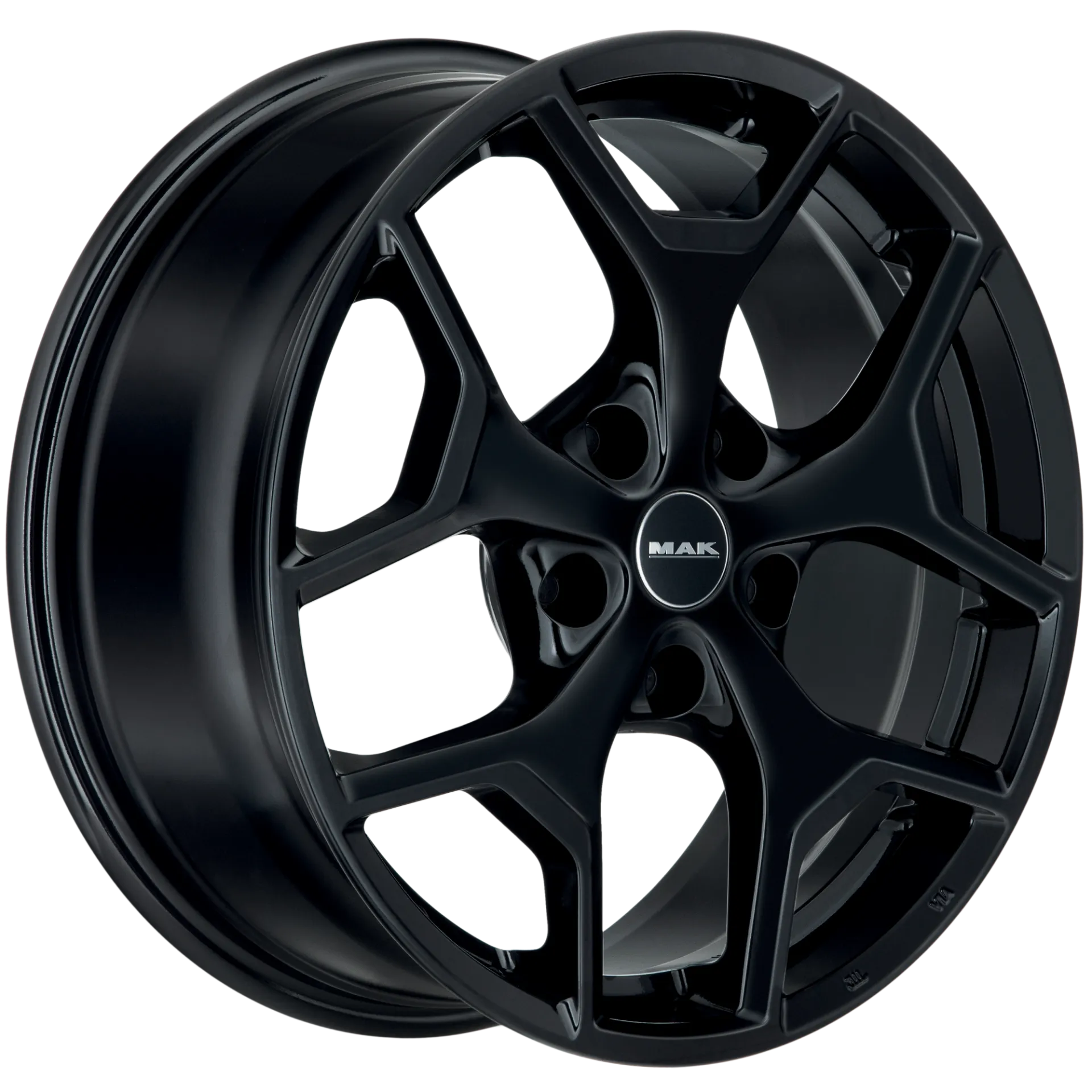 Janta aliaj MAK LIBERTY GLOSS BLACK 7.5X18 5X127 ET44 71.6