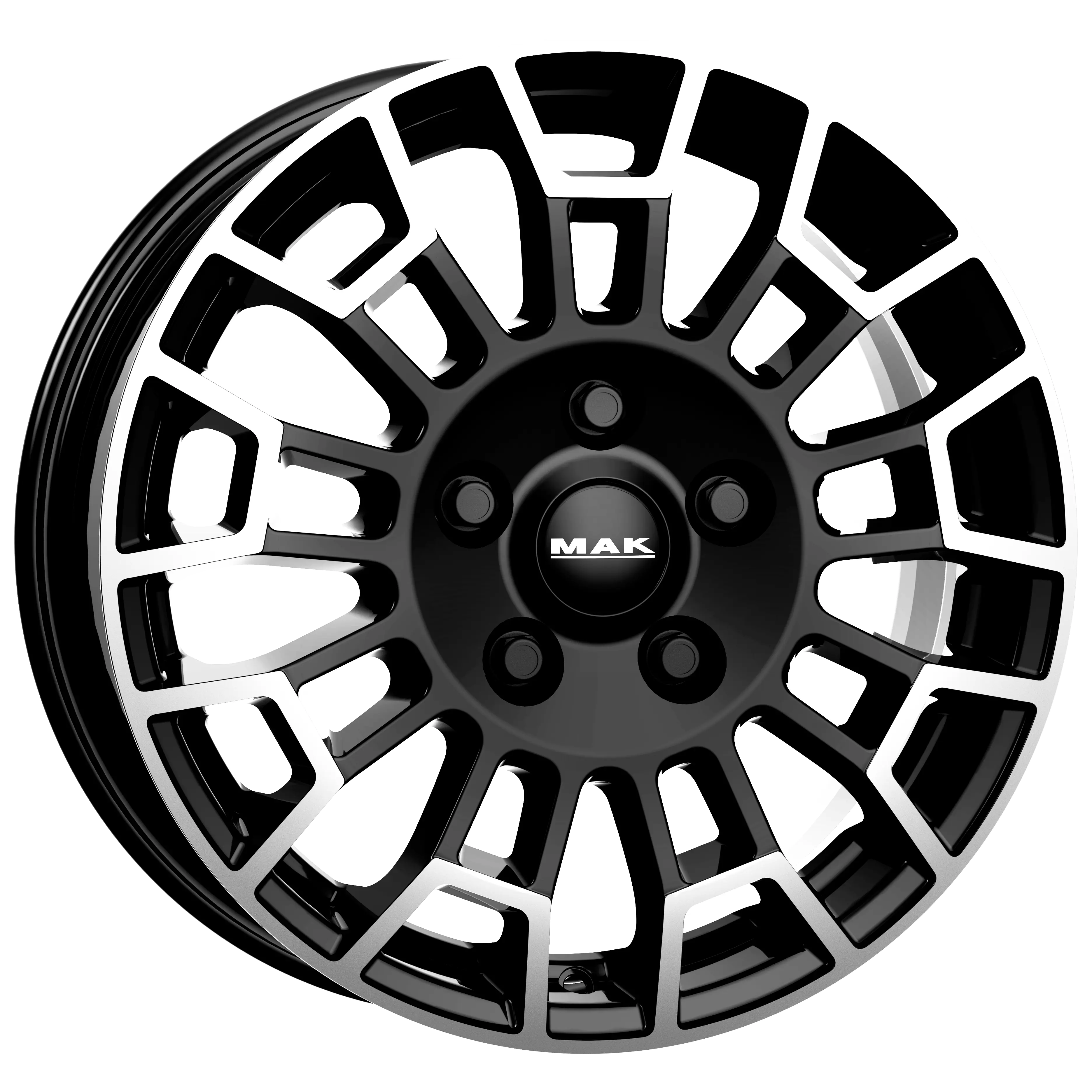 Janta aliaj MAK NOMAD BLACK MIRROR 7X17 5X108 ET46 65.1