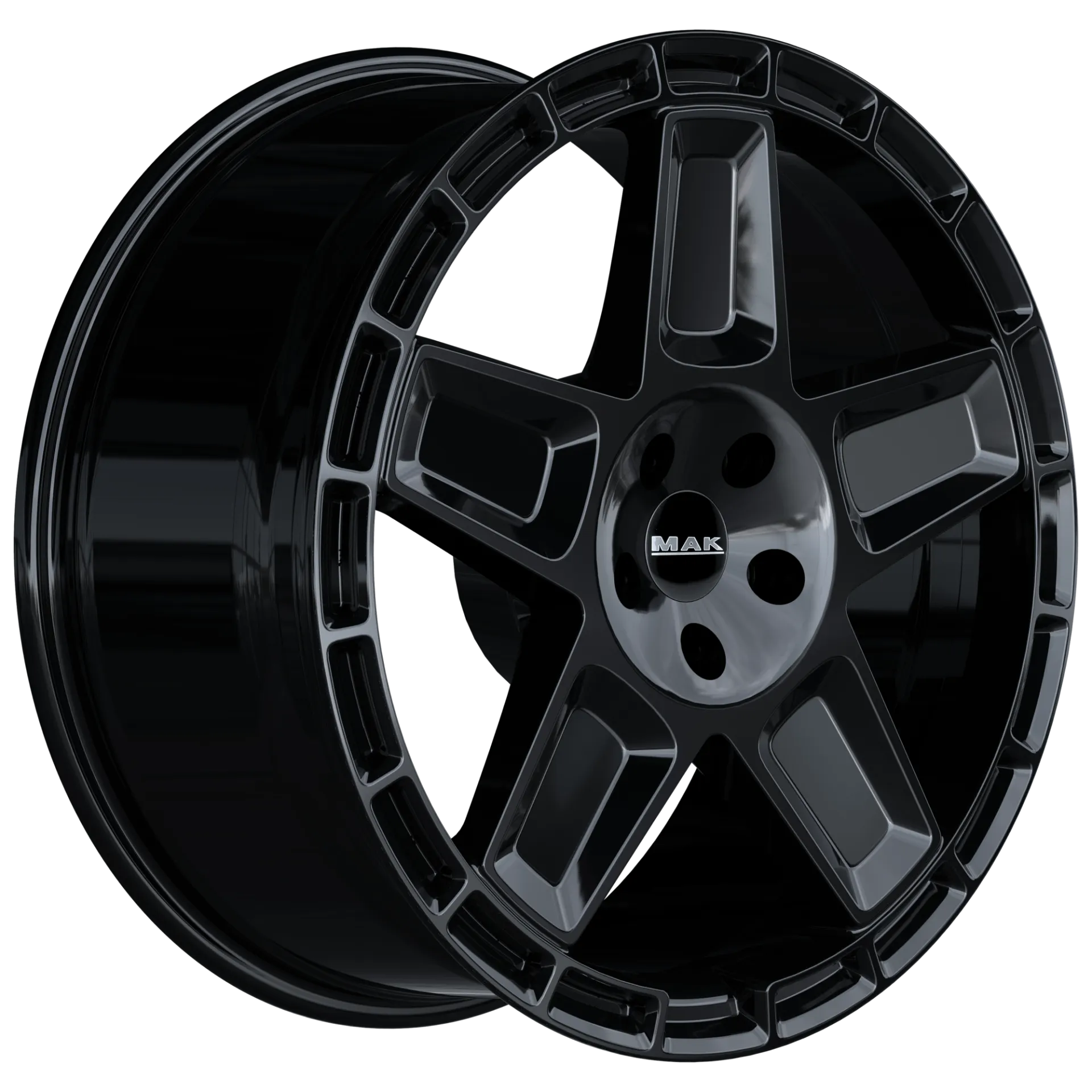 Janta aliaj MAK TREK GLOSS BLACK 9X20 5X120 ET43 72.6